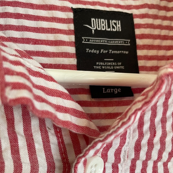 Publish Striped Longsleeve button up - Picture 4 of 6